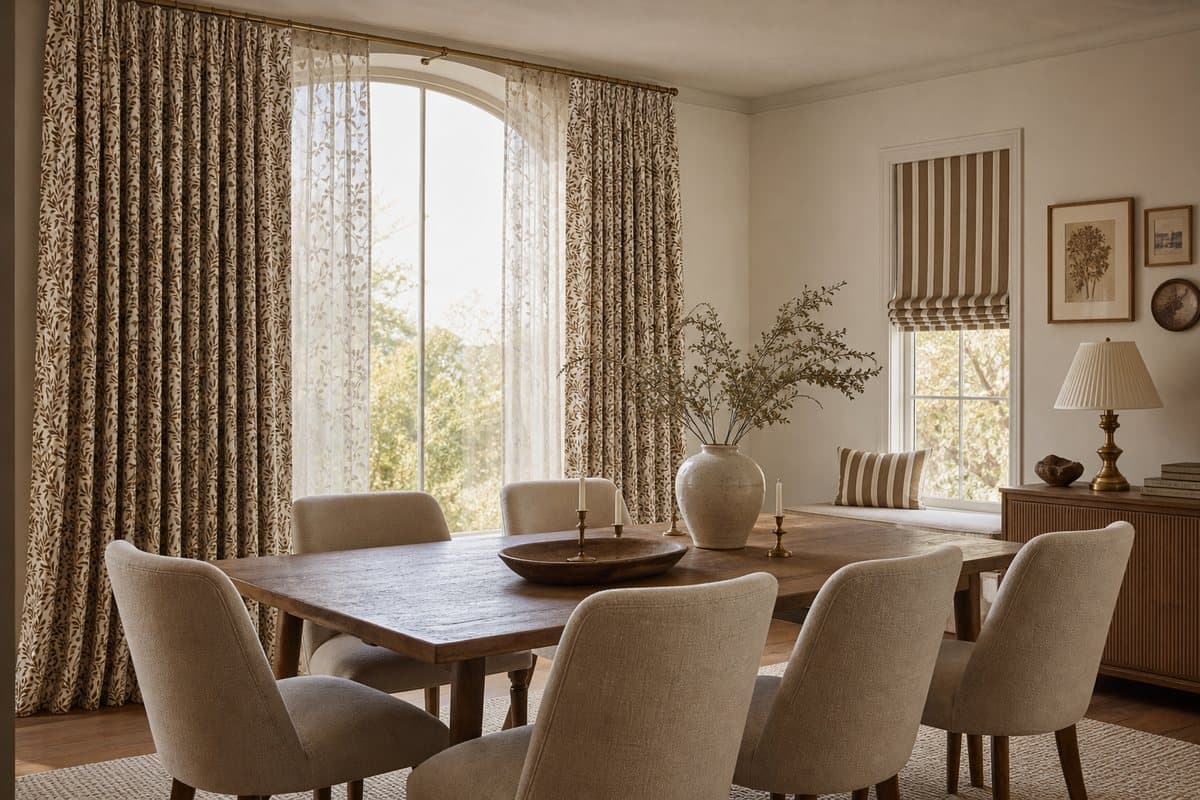 Collected Brown Dining Room
