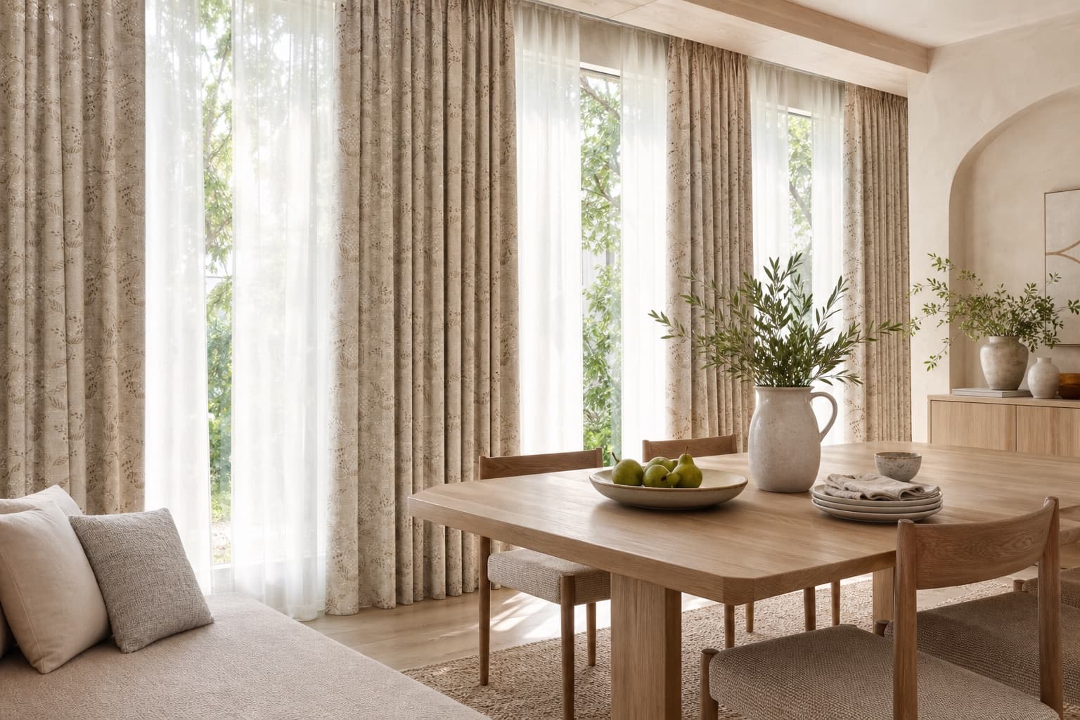 Garden Linen Drapery