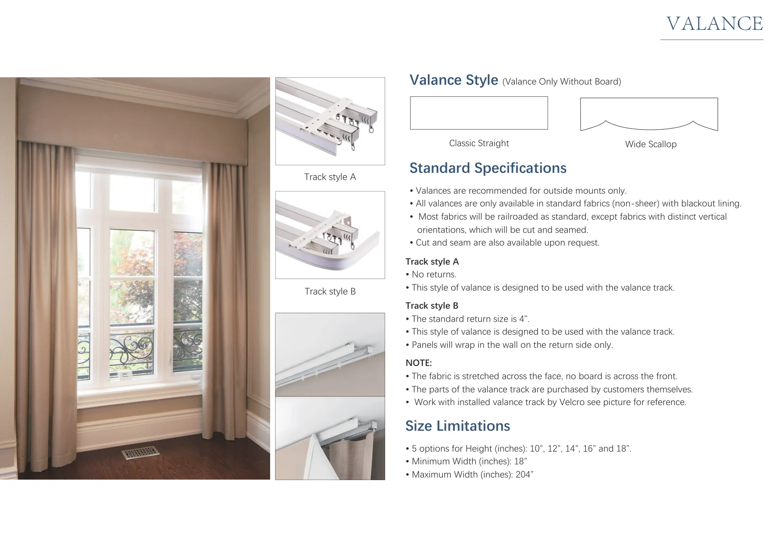 Cornice and Valance Guide page 3