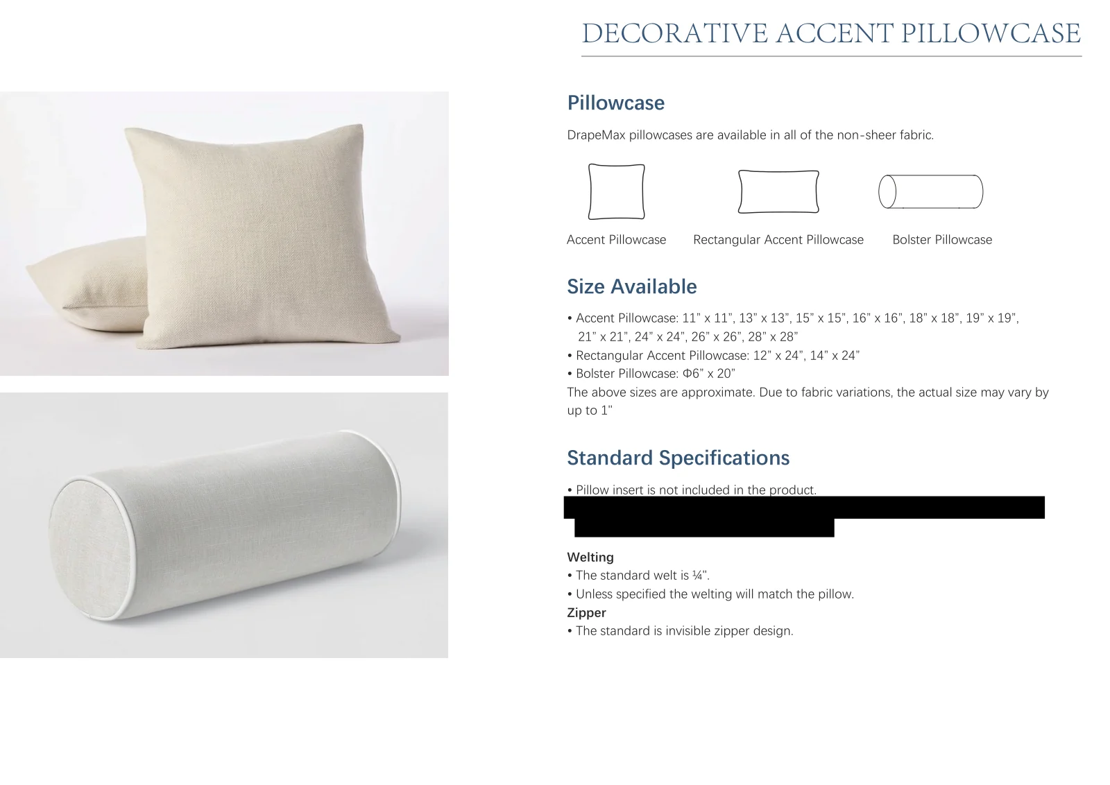 Decorative Bedding and Pillow Guide page 4
