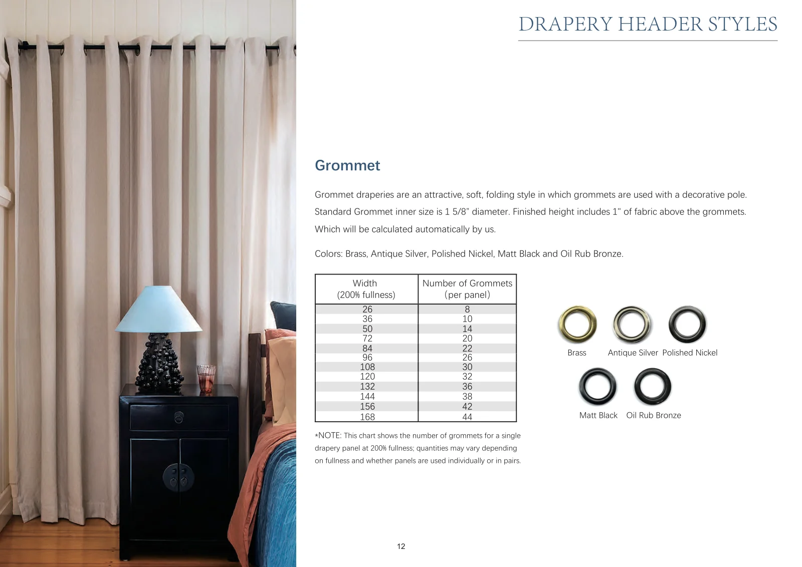 Drapery Guide page 13