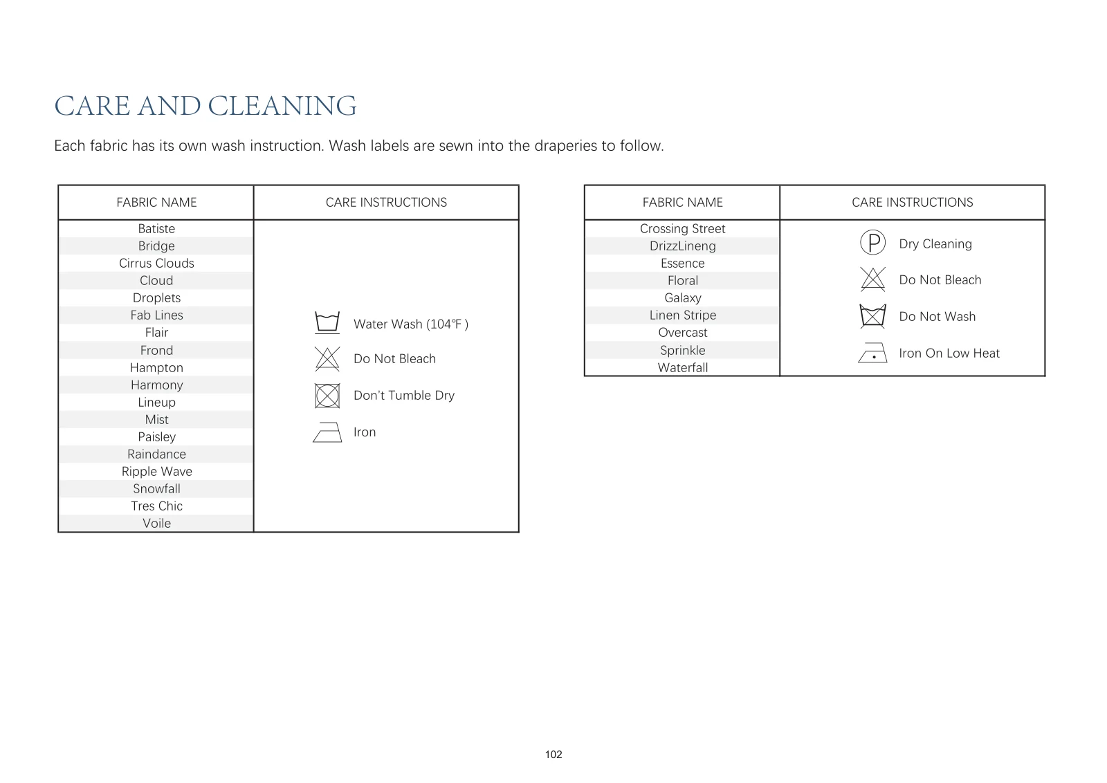 Drapery Guide page 30