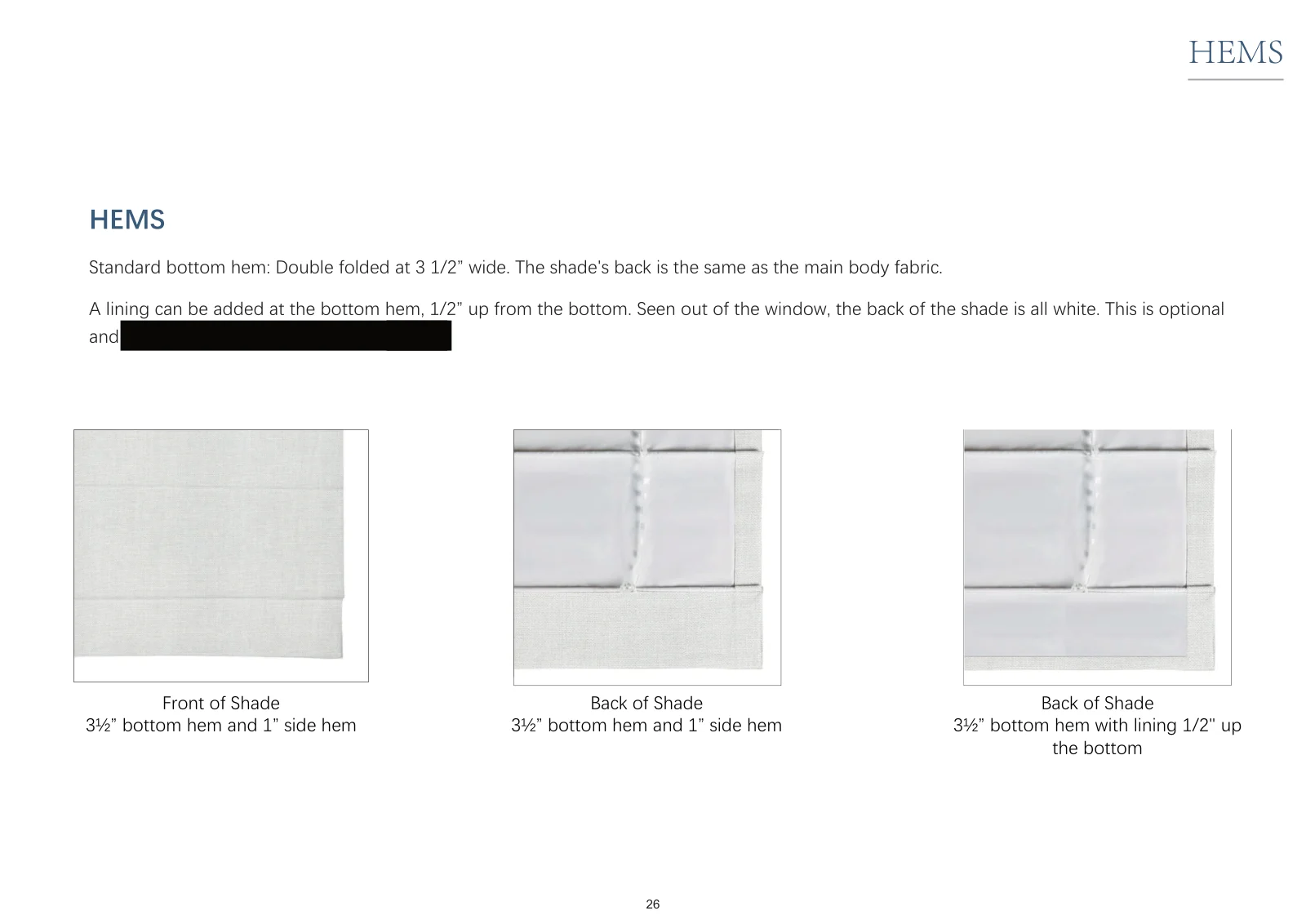 Roman Shade Guide page 27
